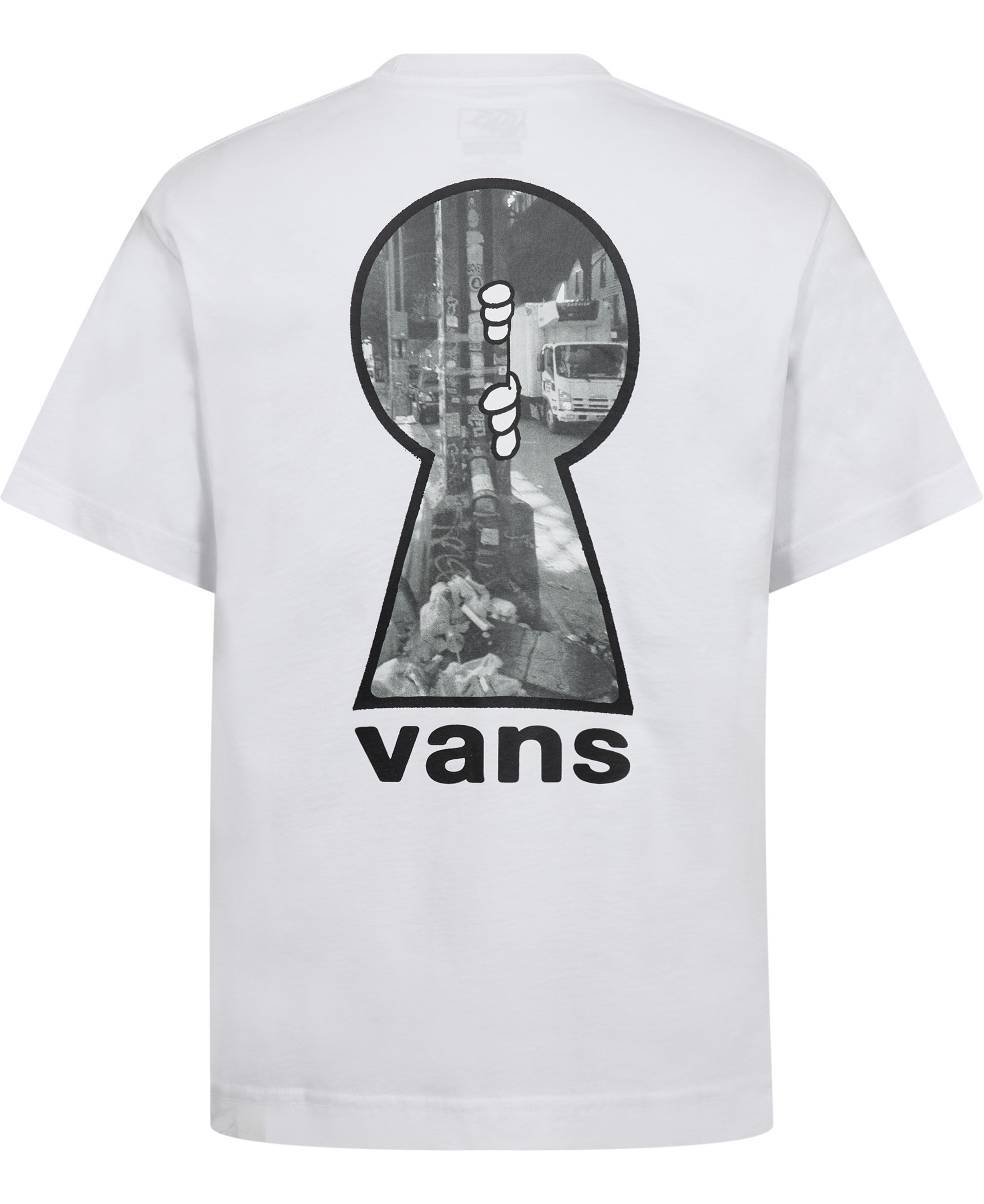 KEYHOLE CLASSIC SS TEE White