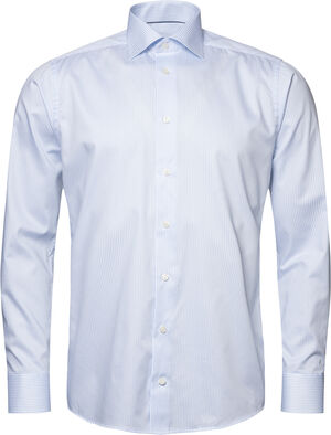 Slim Fit Light Blue Twill Shirt