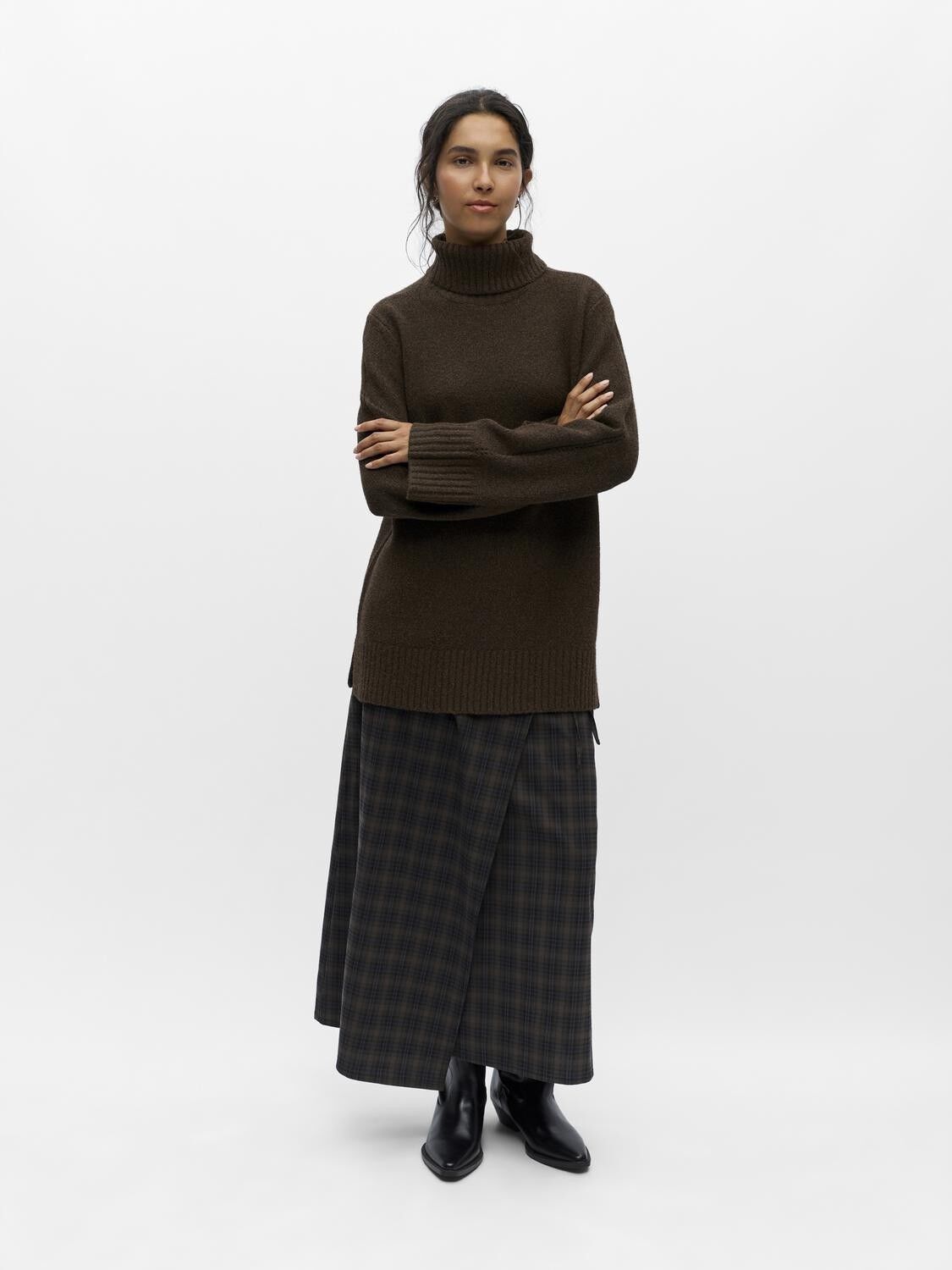 Objmali L/S Lo Rollneck Pullover Noos