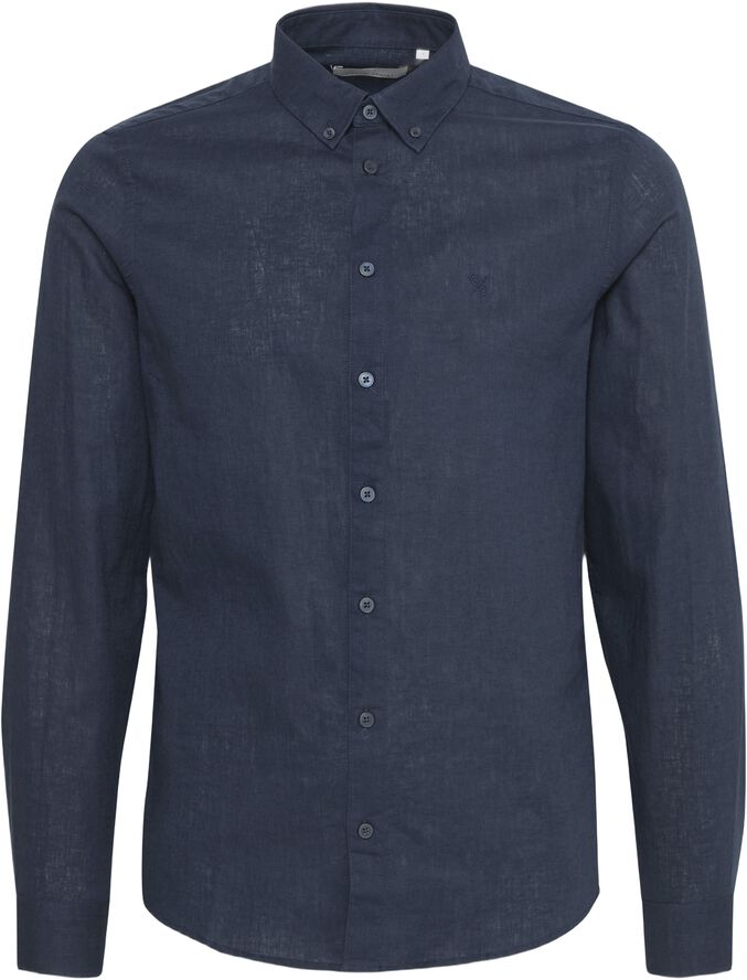 CFANTON 0053 BD LS linen mix shirt
