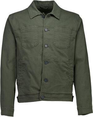 Twill overshirt