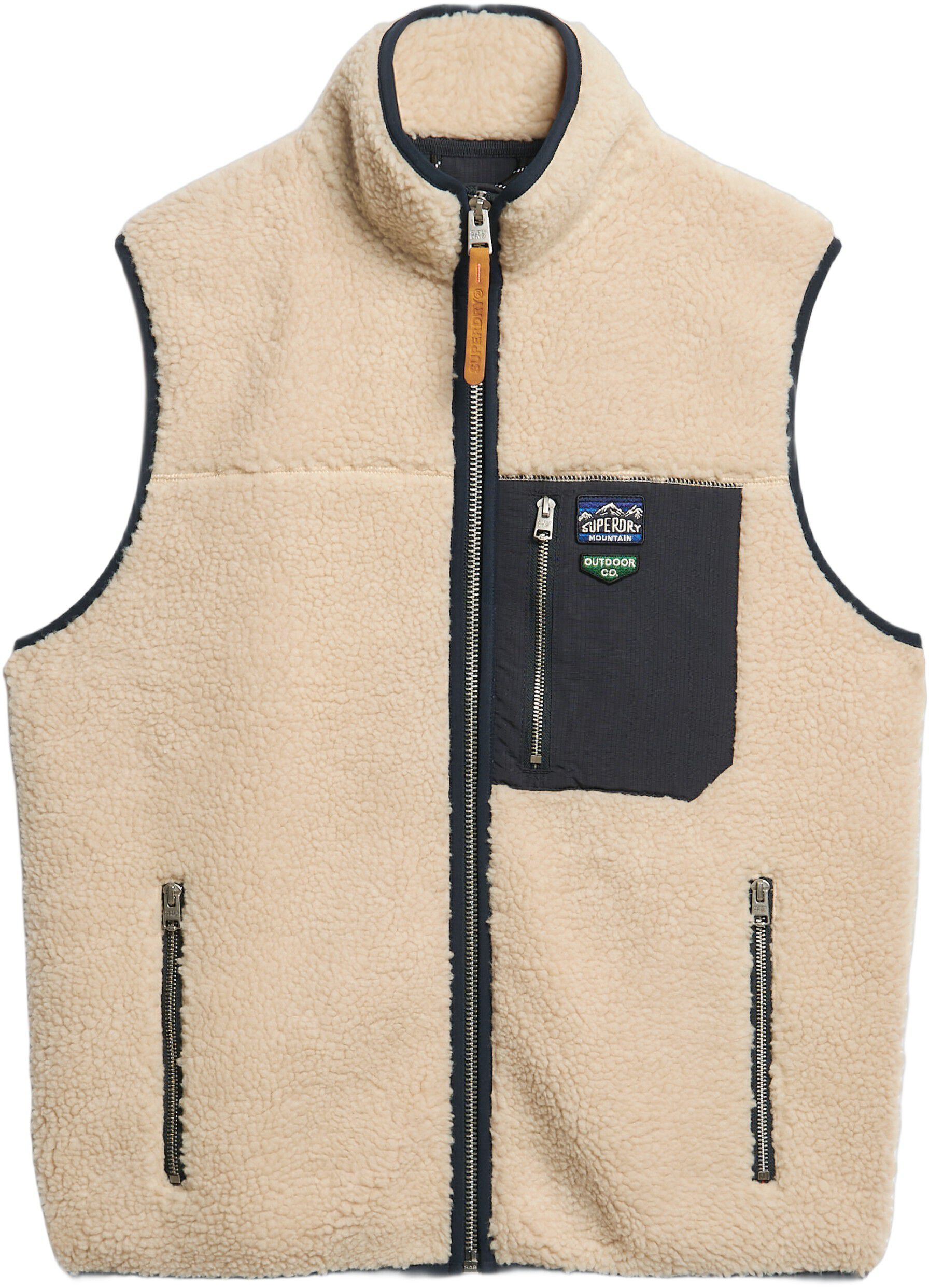VINTAGE RETRO FLEECE GILET