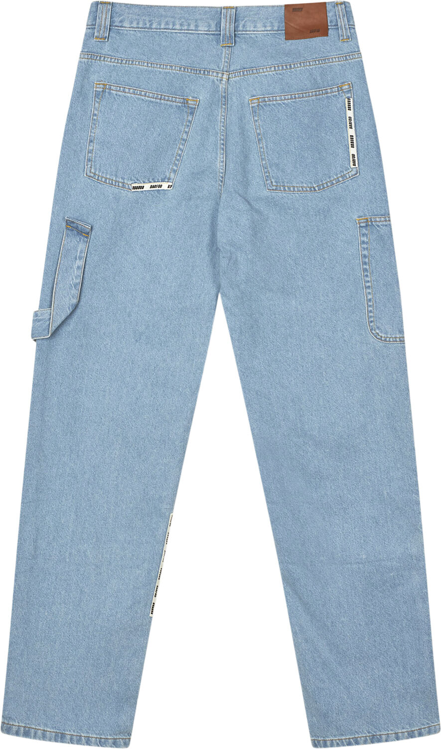 Janitor'' Logo Tape Cargo Jean