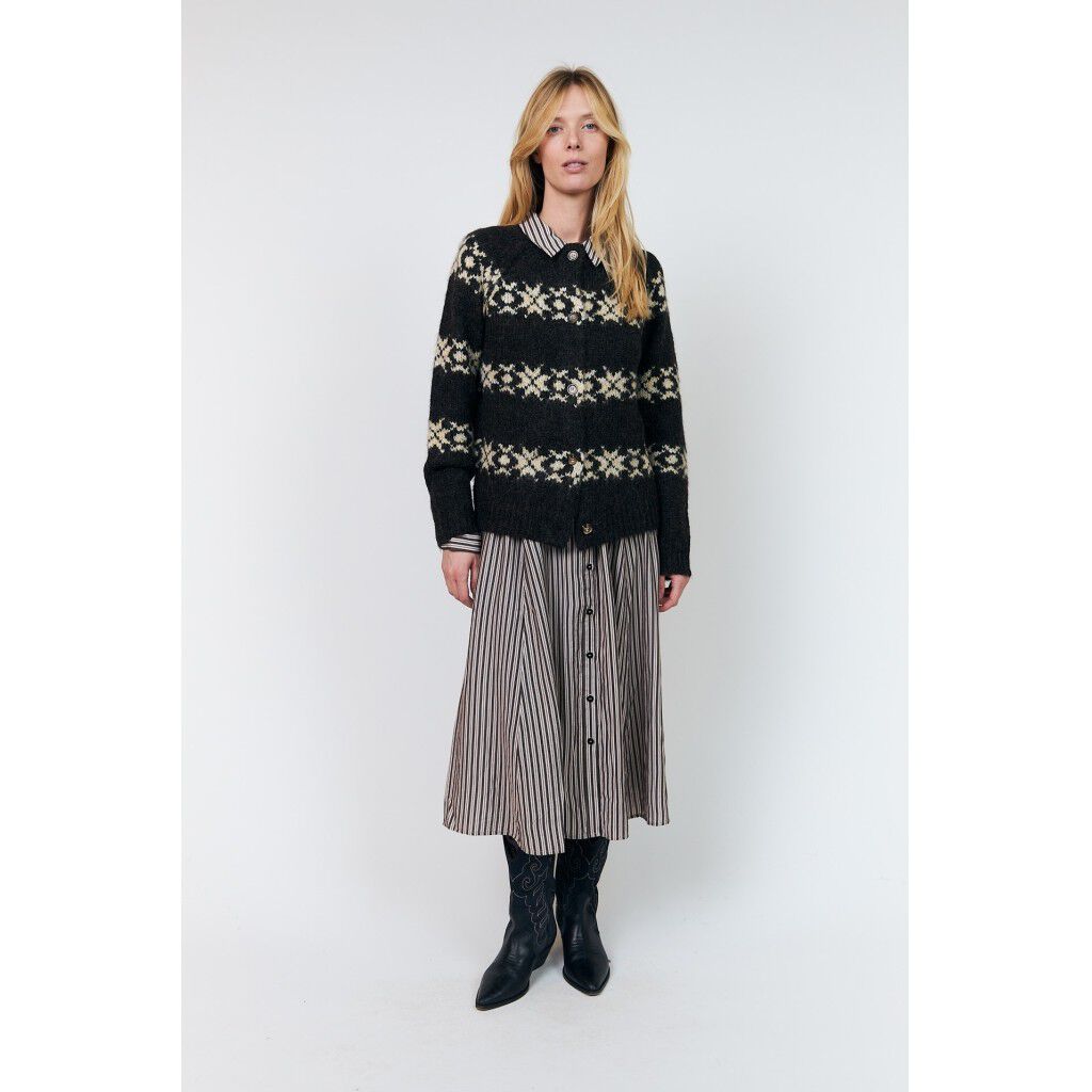 Padovall Cardigan Knit Ls