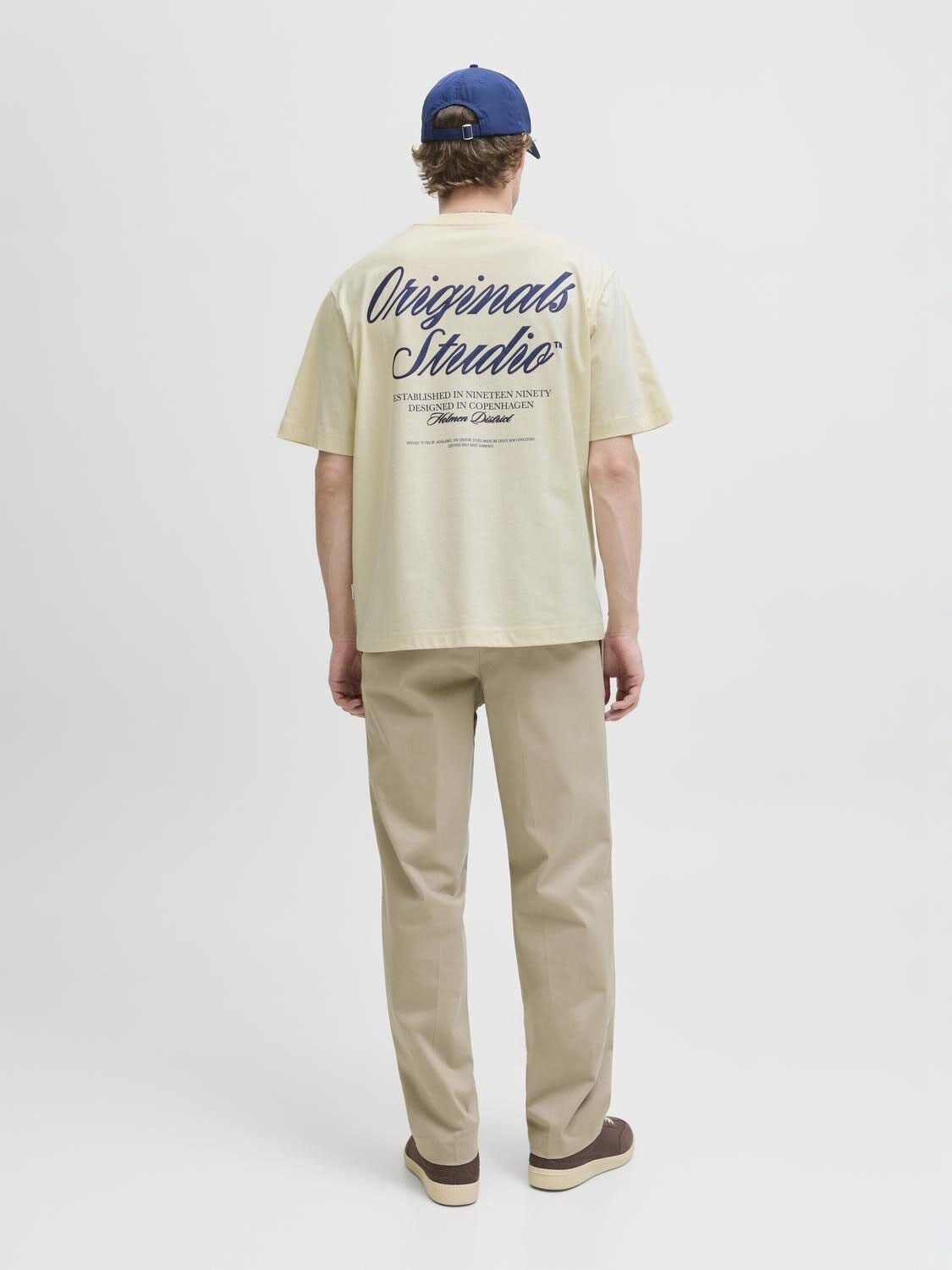 Jornorrebro Typo Tee Ss Crew Neck Noos