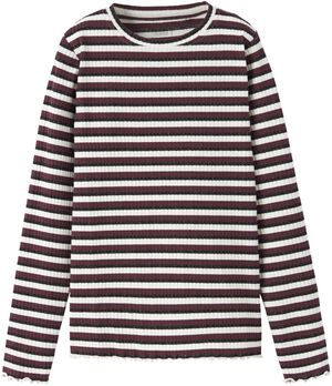 NKFVEMMA GLITTER LS SLIM TOP