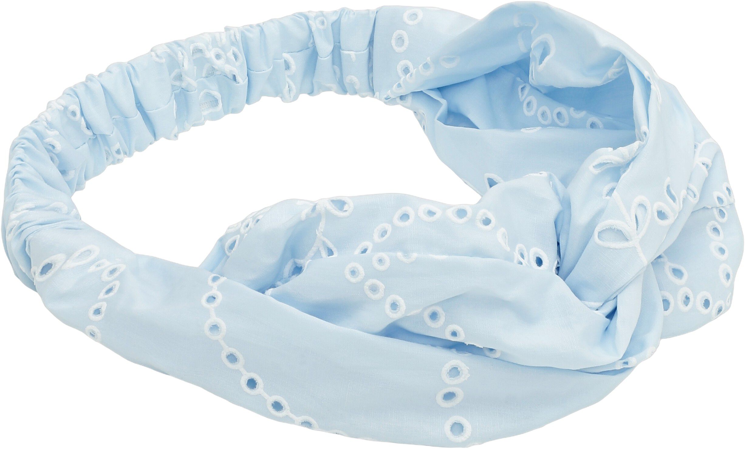 Floral Broderie Twist Headband