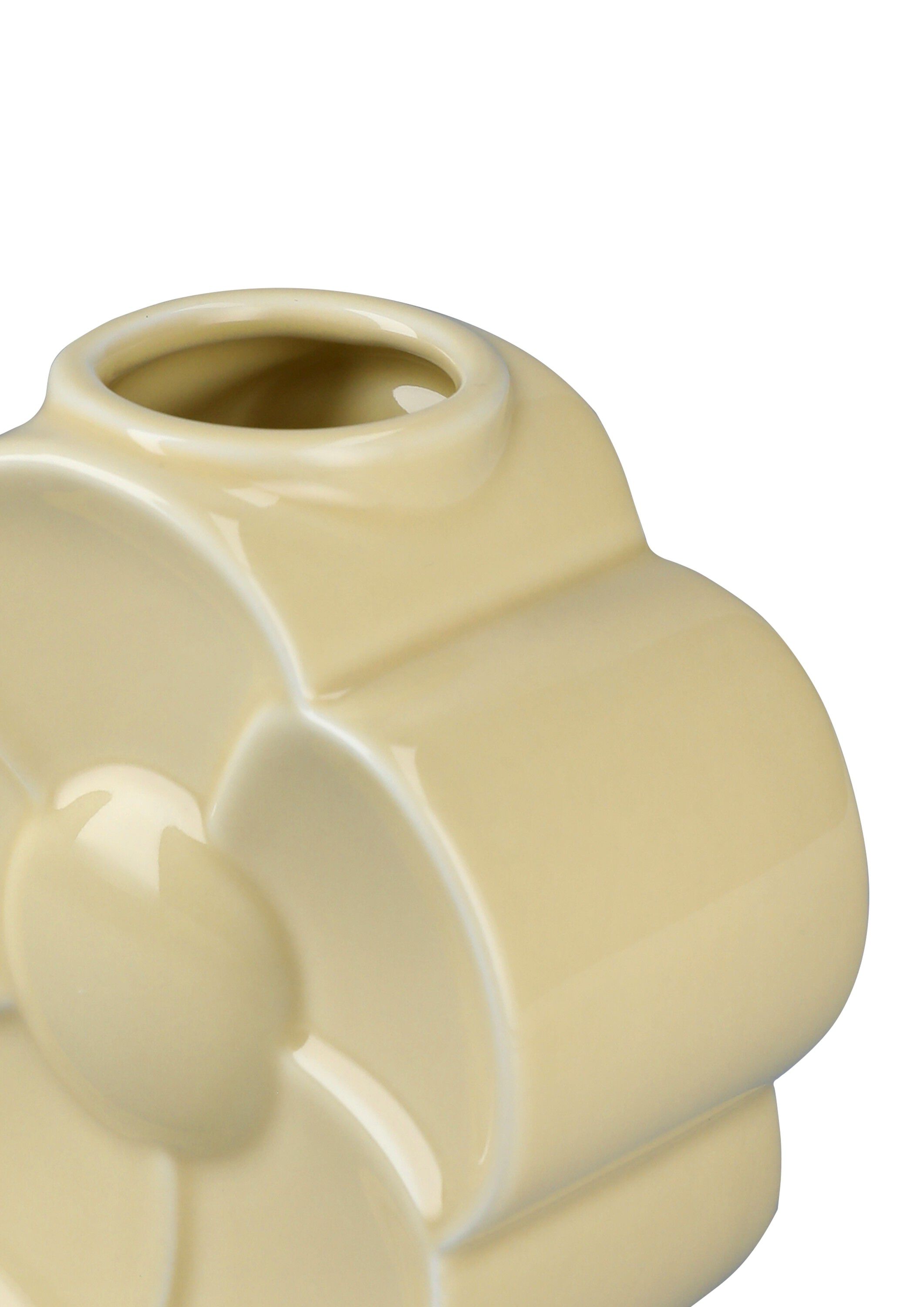 Flower Vase Sm&oslash;rblomst H11. 5 cm sand porcel&aelig;n