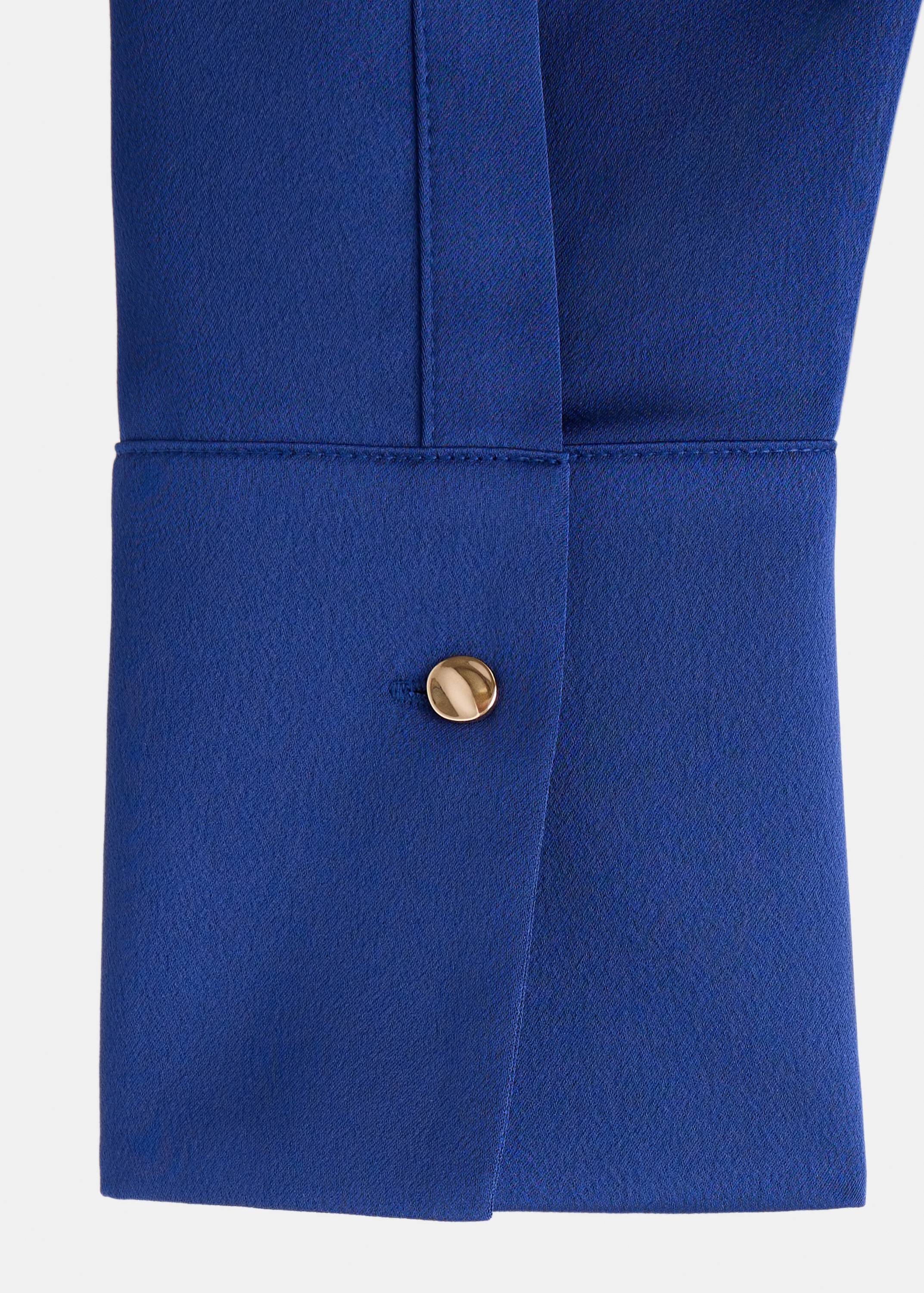 Regular-fit satin shirt