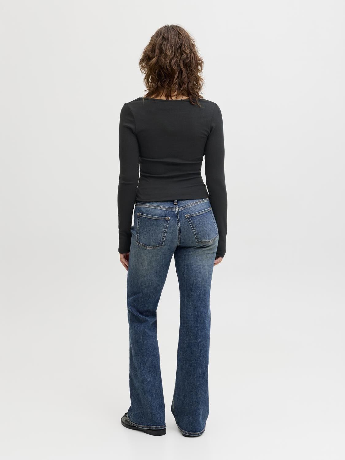 Jxstar Ls U Neck Top Jrs Noos