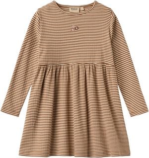 Jersey Dress L/S embroidery Sessa