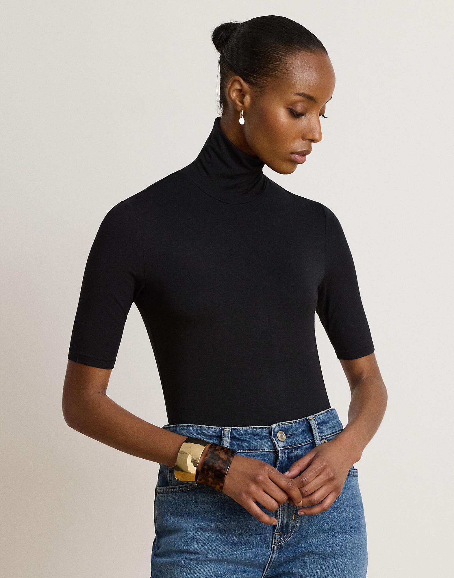 STRTCH RAYON JERSEY-ELBOW SLEEVE TO