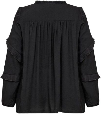 Curvy WA-SAFIA 1 Bluse Sort