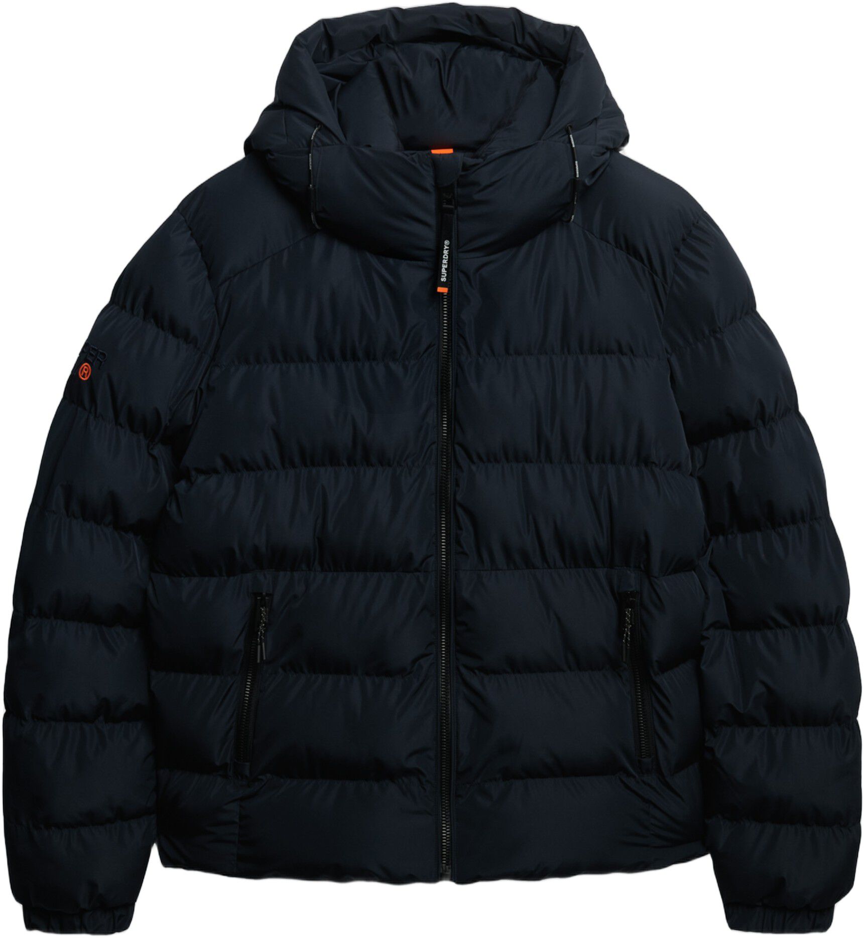 HOODED SPORTS PUFFER JACKET