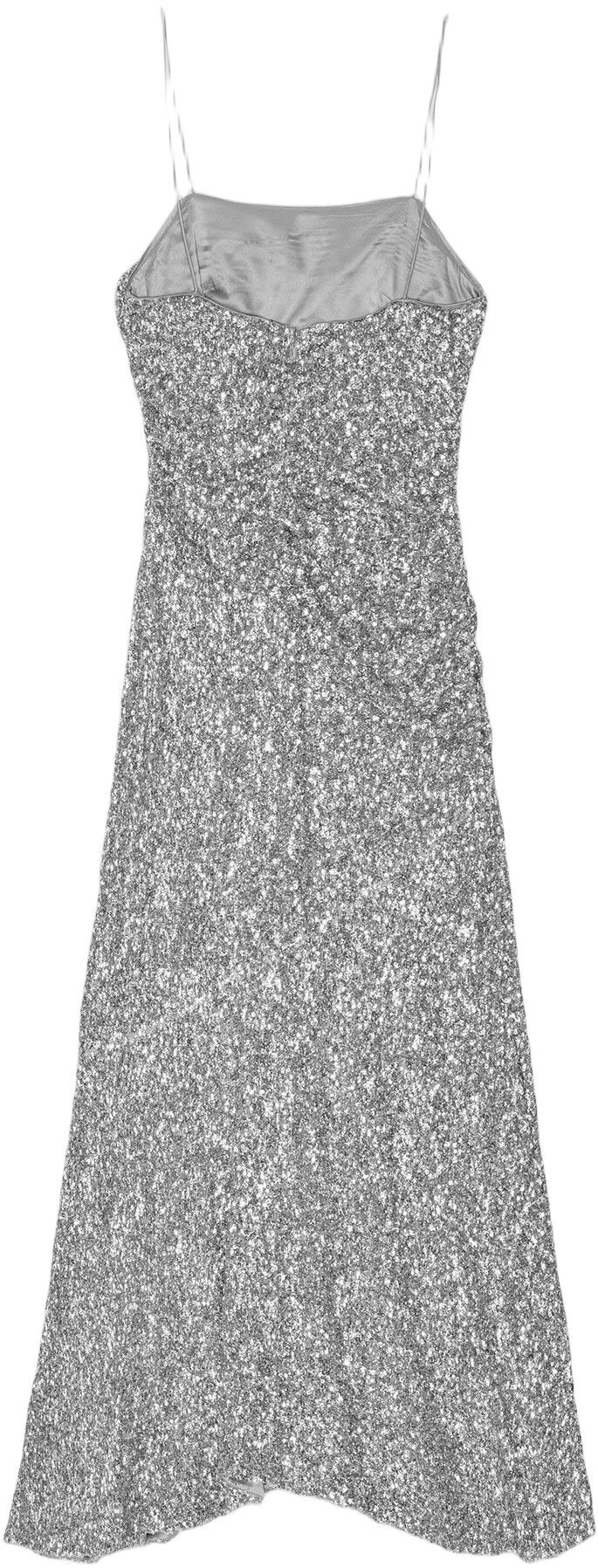 3D Sequins Long Slip Dress