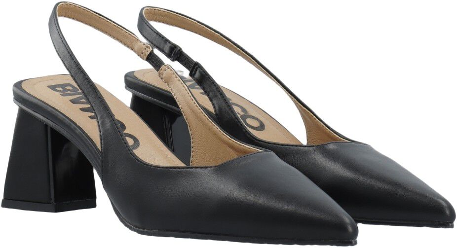 BIAMARALYN Slingback Smoth Faux Leather