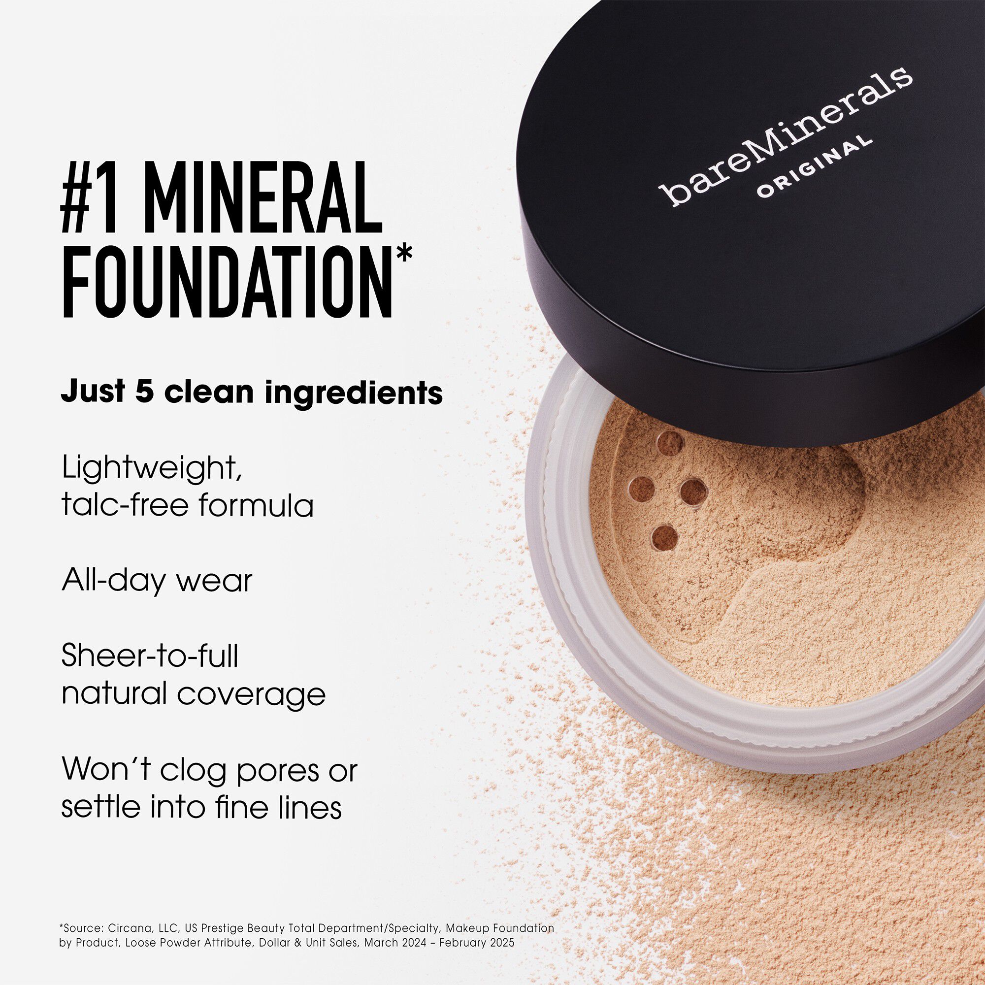 Original Loose Powder Foundation SPF 15 Golden fair 8. 0 GR