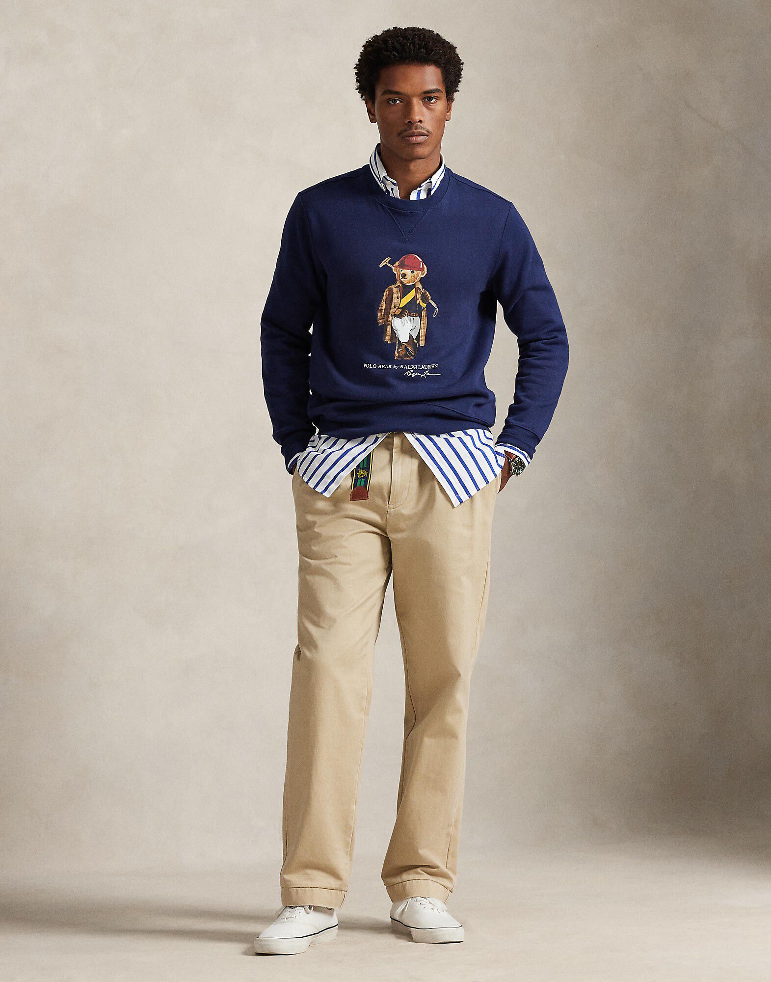 Polo Bear Fleece Sweatshirt