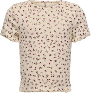 KMGTRINNY SS O-NECK AOP TOP JRS