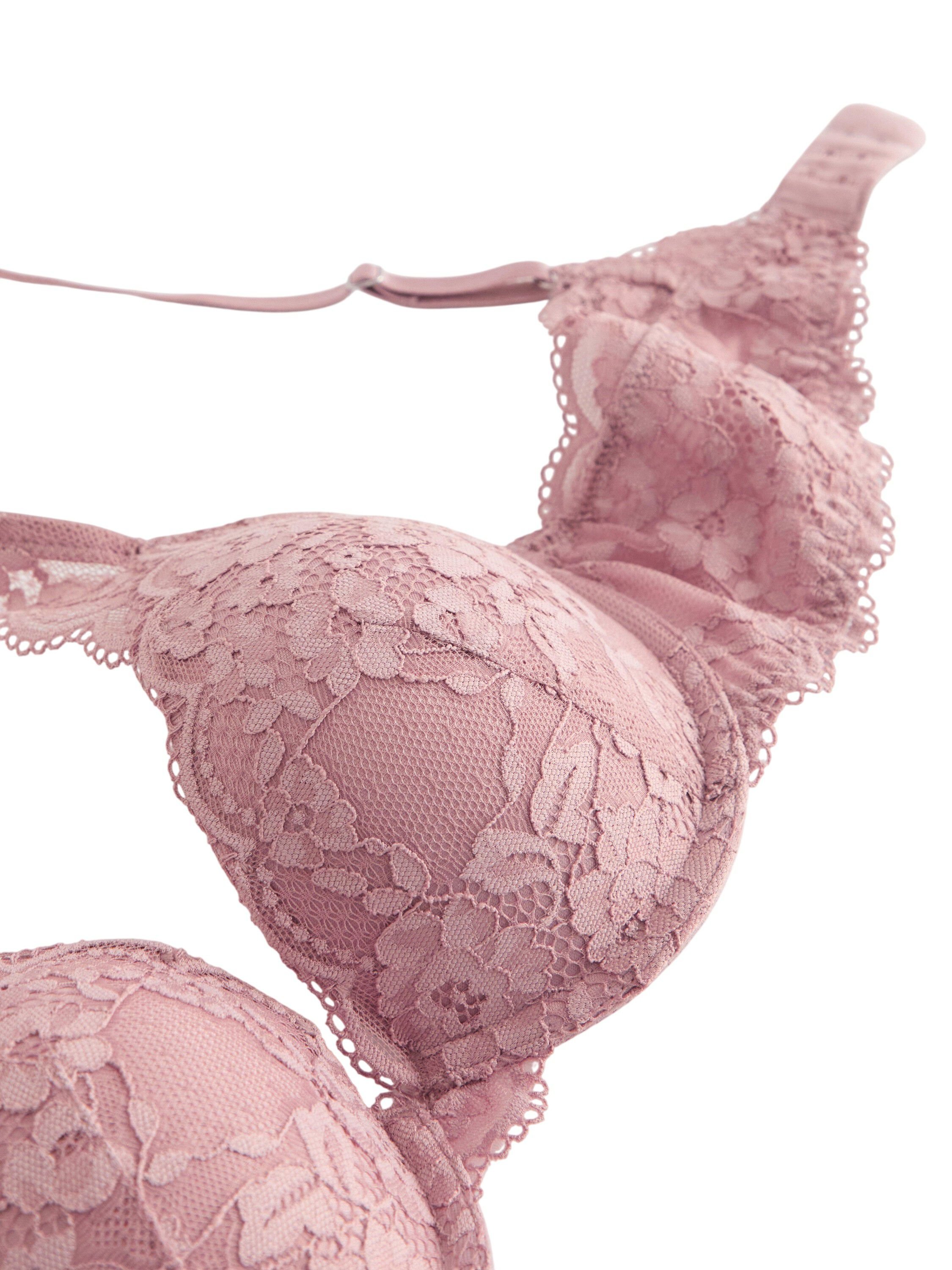 Malva push-up-bh med spets