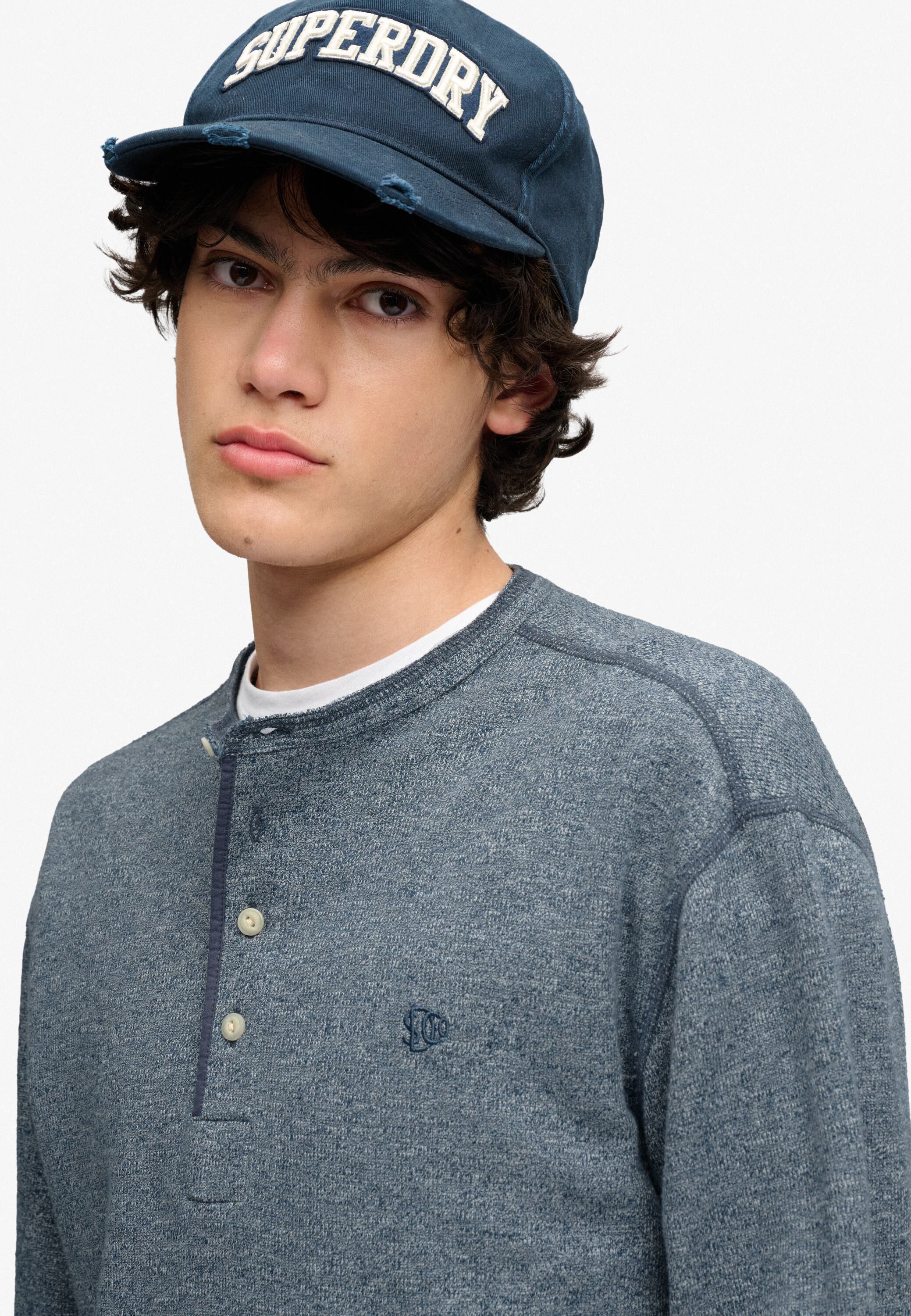 MINI SLUB WAFFLE LS GRANDAD