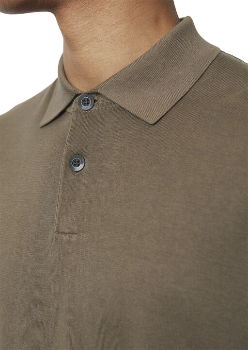 Polo shirt, knitted