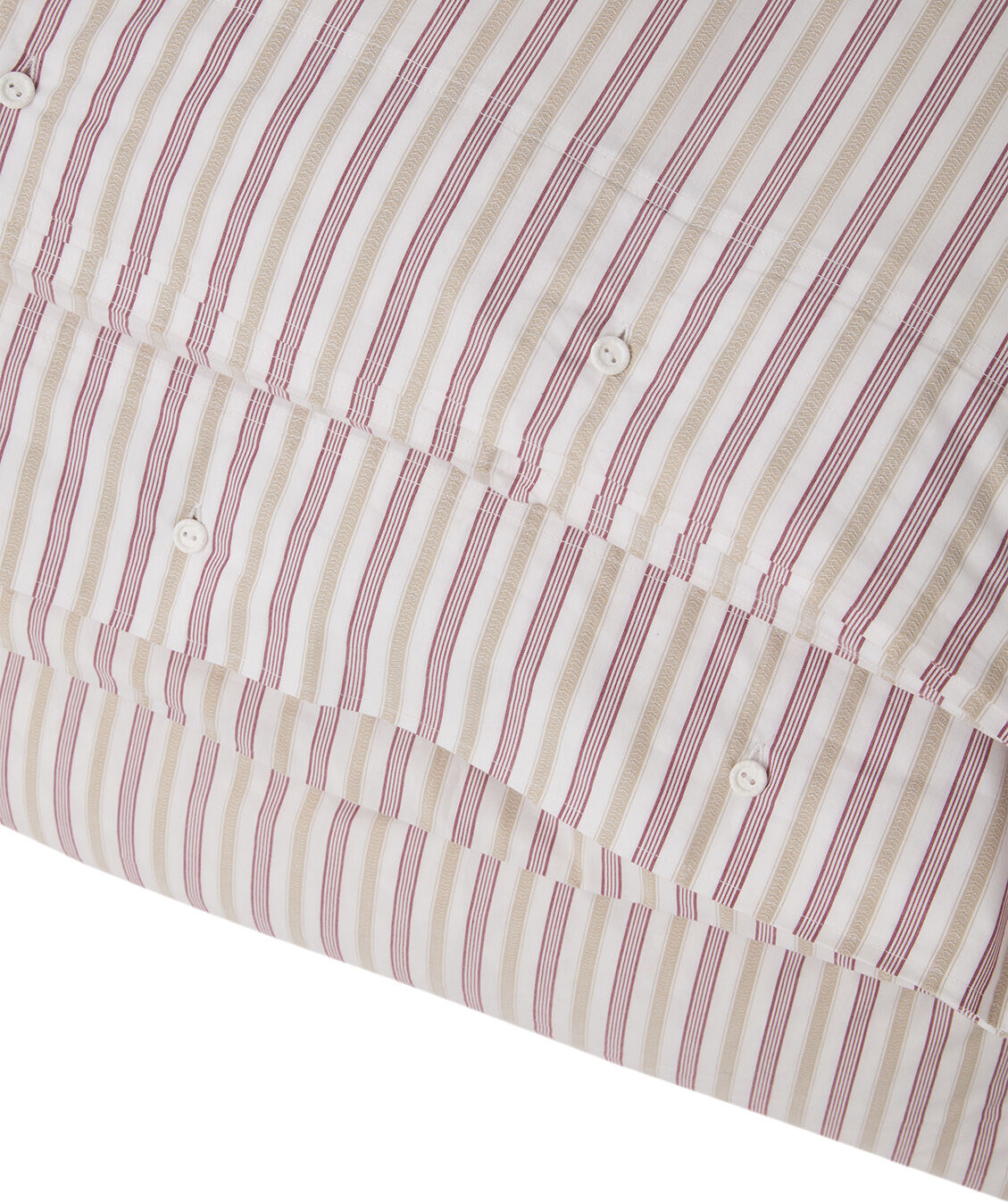 Dobby Striped Cotton Poplin Bed Set
