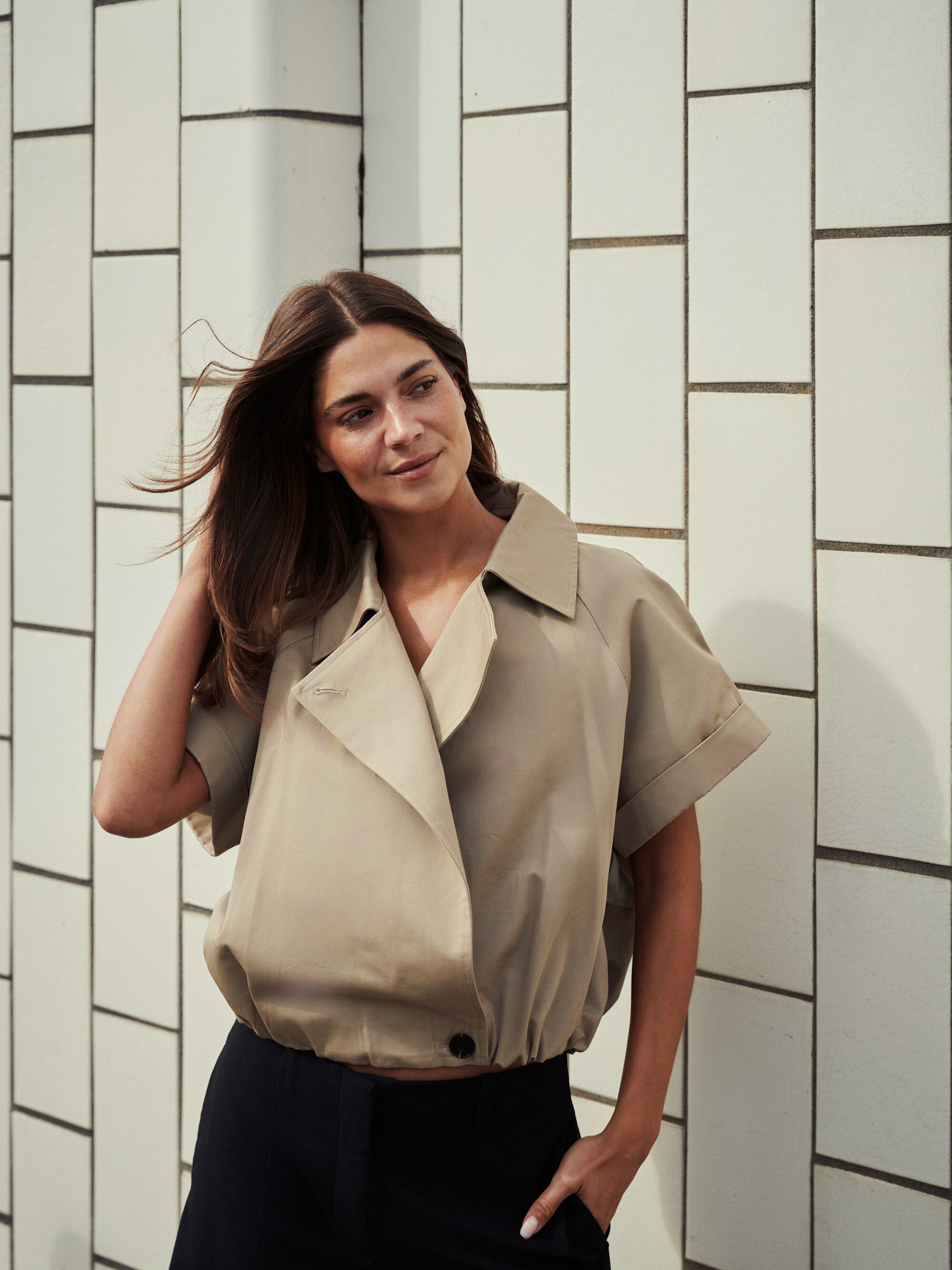 Lisha Trench Vest