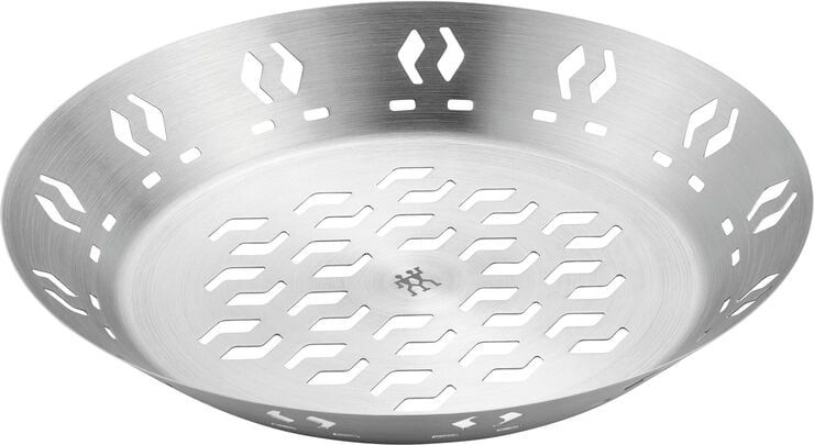 BBQ+ Grillkorg med handtag Silv Rund