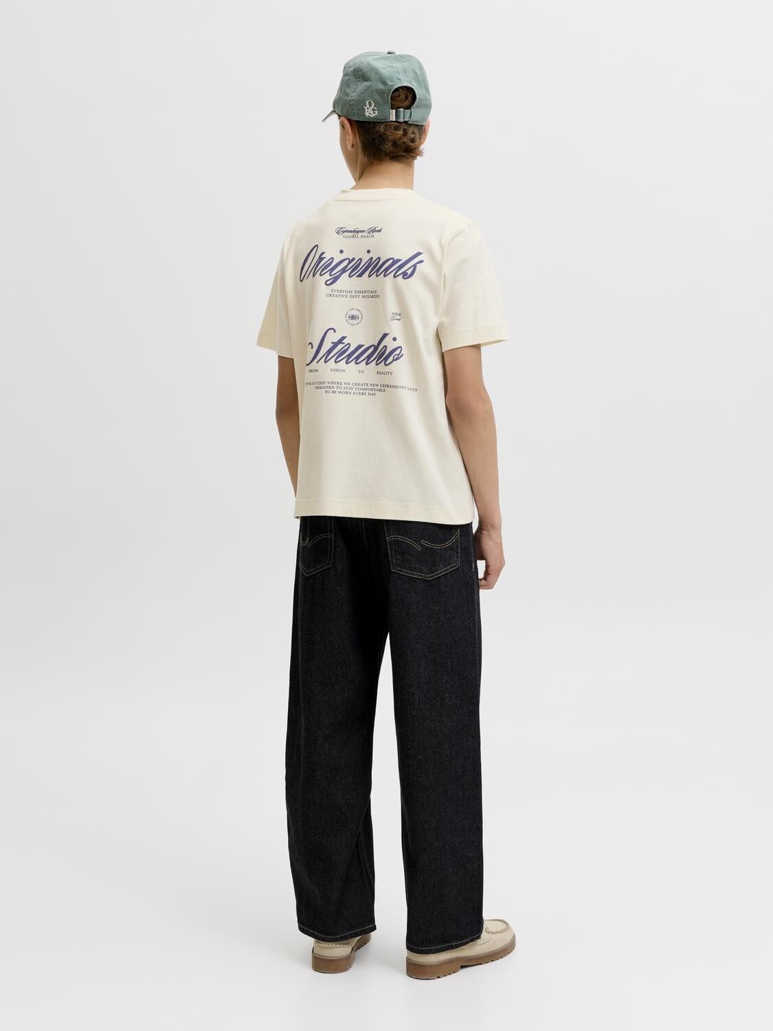 Jornorrebro Typo Tee Ss Crew Neck Sn Jnr