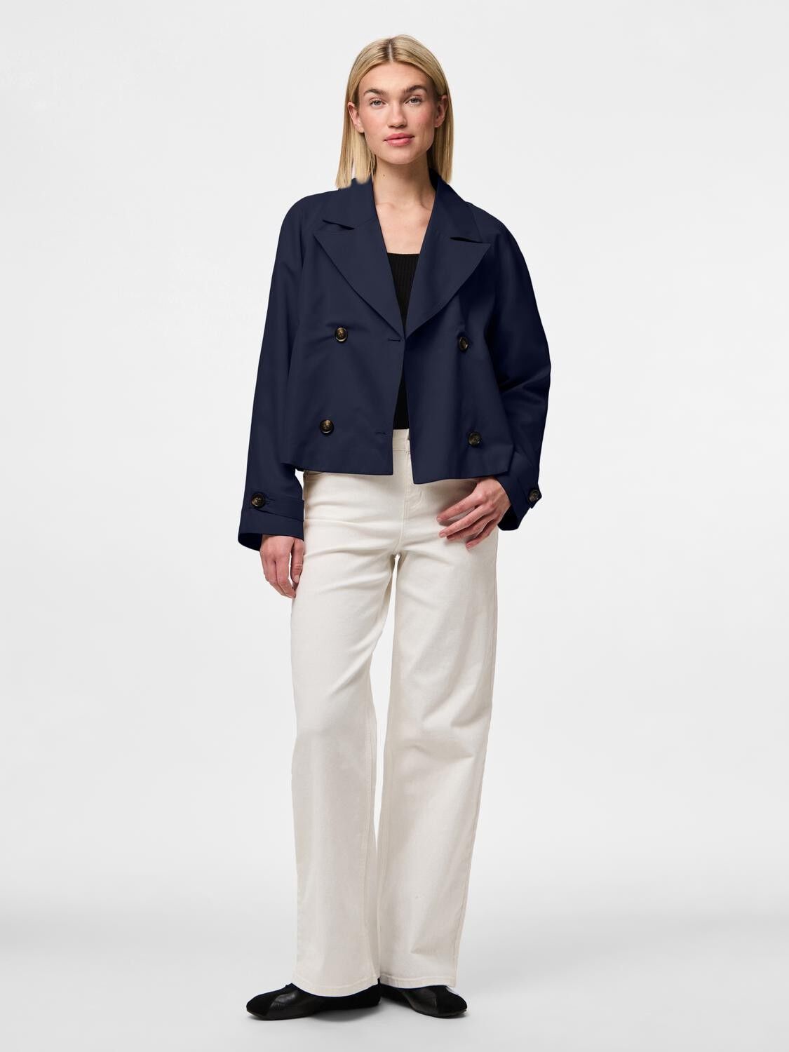 Pcscarlett Ls Short Trenchcoat Noos Bc