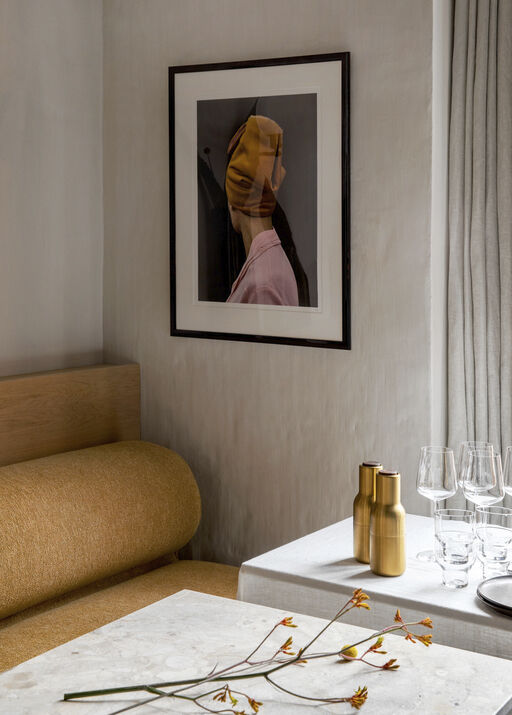 Bottle Grinder, Brushed Brass, Waln