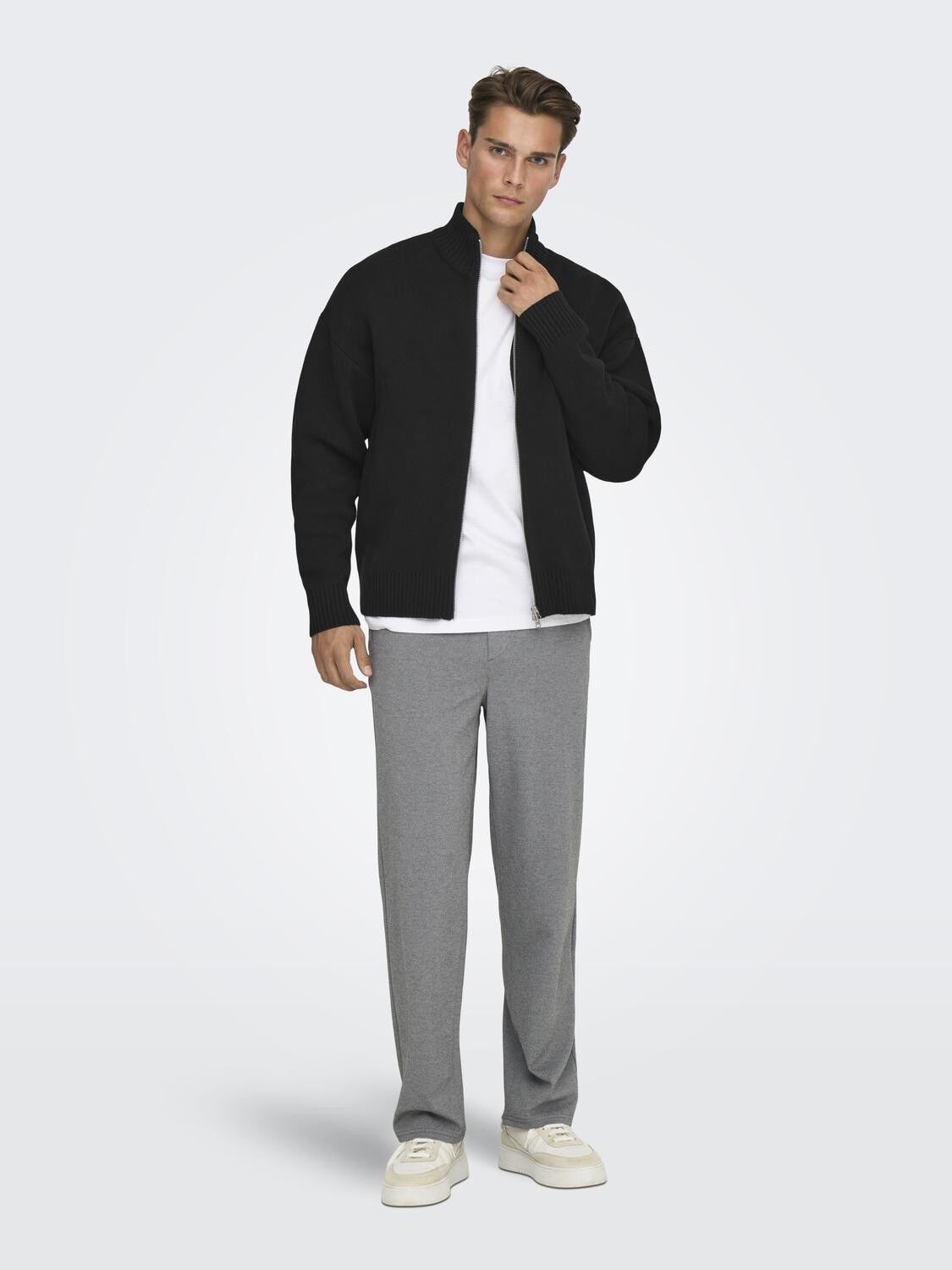 Onsblake Ds High Neck Cardigan Knit Noos
