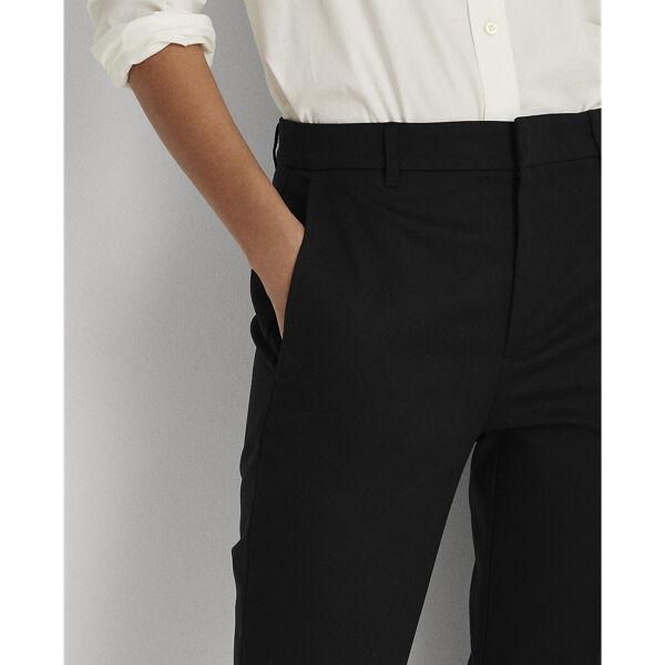 Double-Faced Stretch Cotton Pant