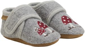 Wool Slippers w. Embroidery