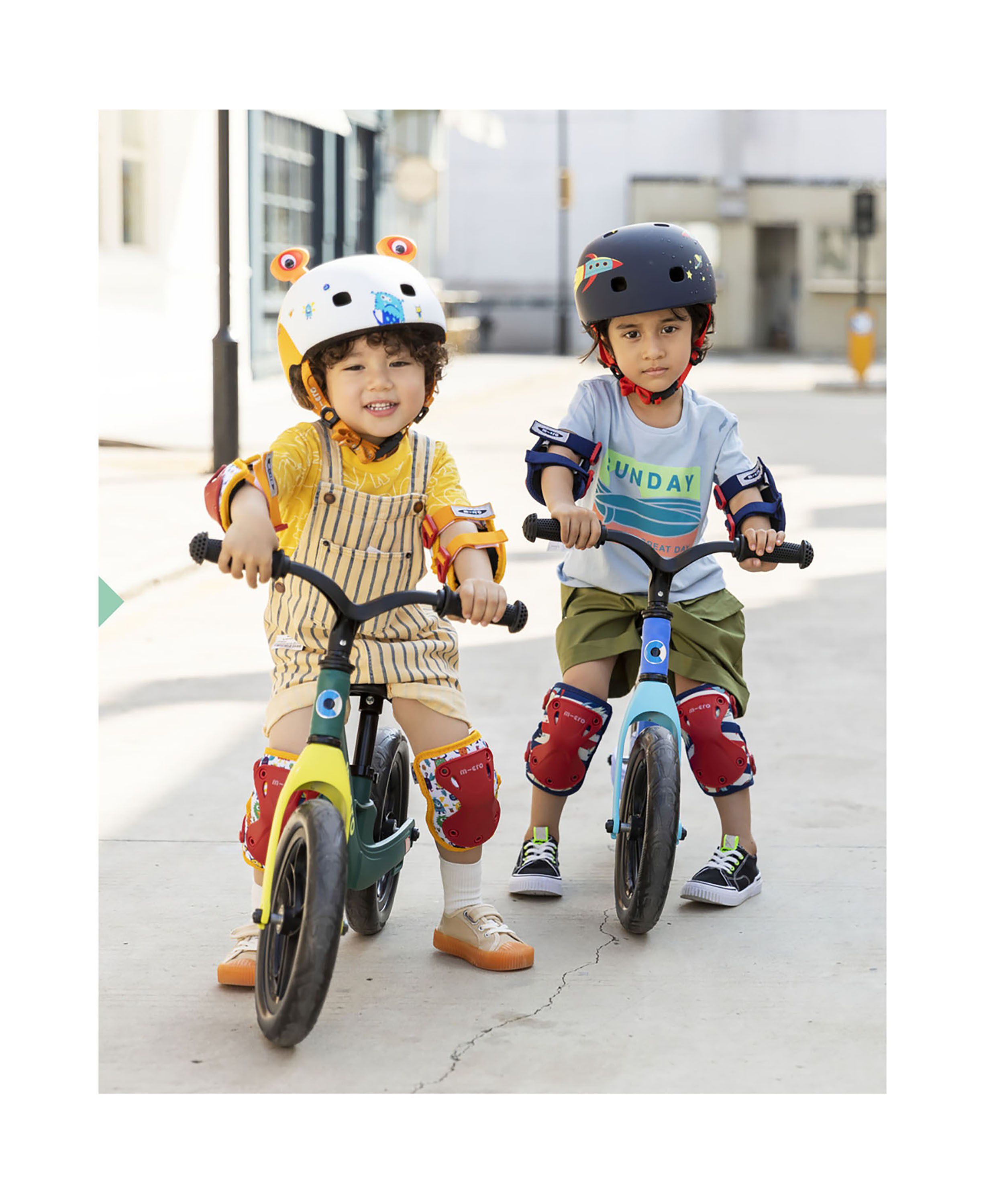 Micro - L&oslash;becykel Light - Peacock Green