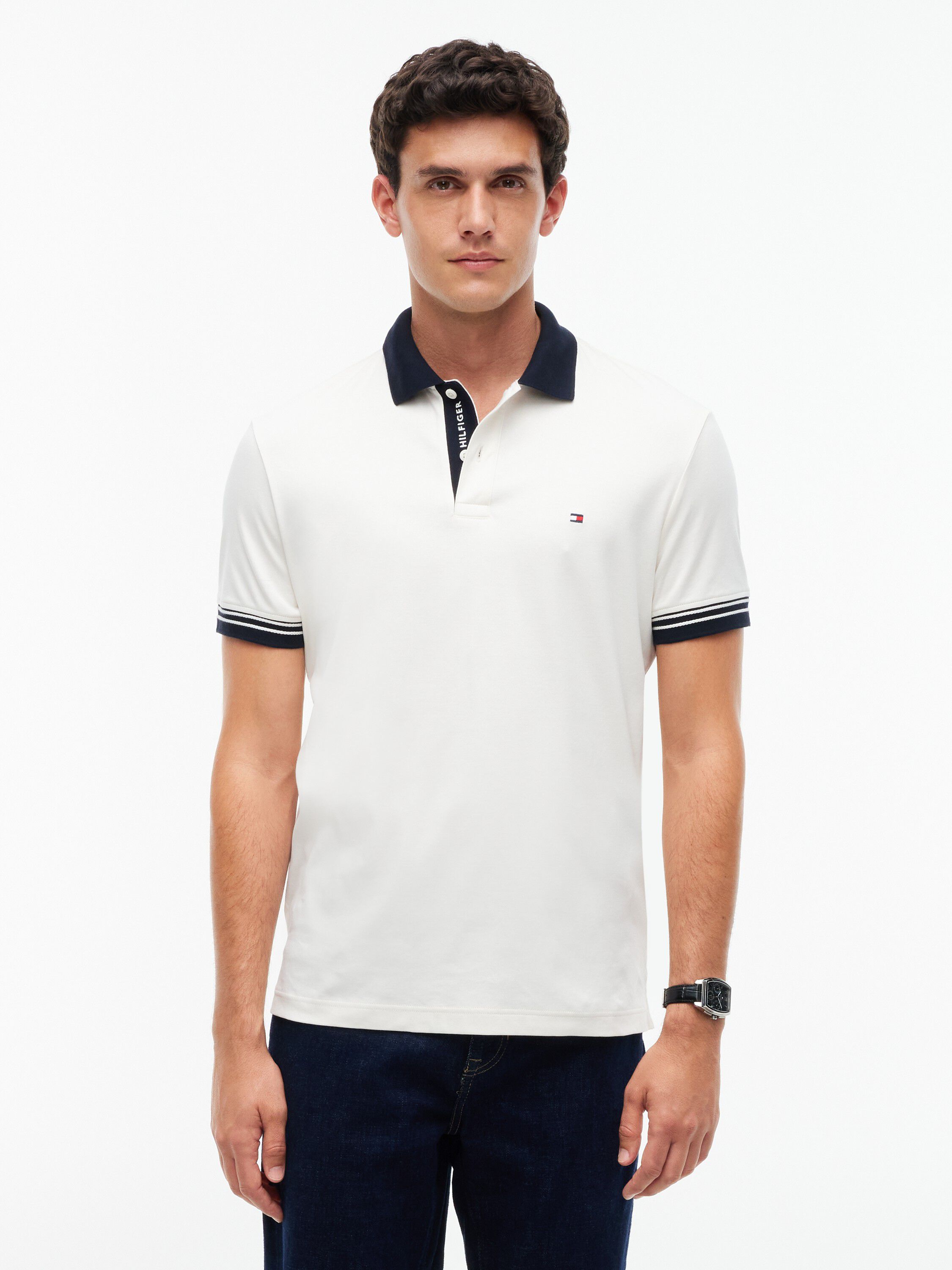 INTERLOCK PLACKT DETAIL REG POLO