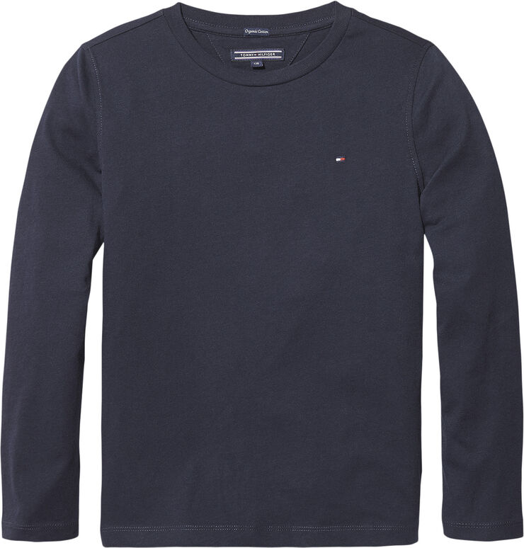 BOYS BASIC CN KNIT L/S