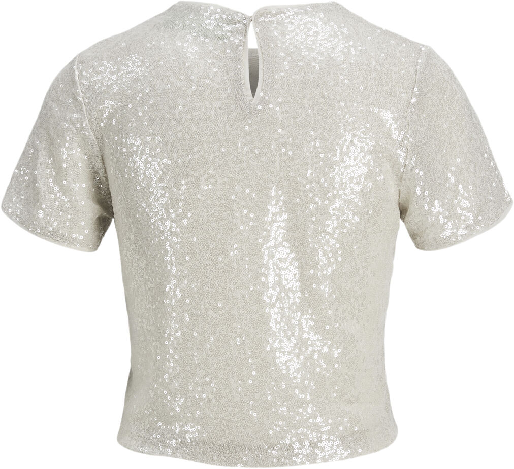 JXMIA SEQUIN SS TOP WVN