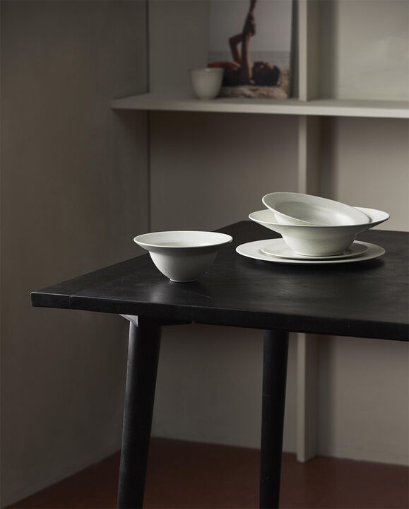 GRAWA plate, S, ivory