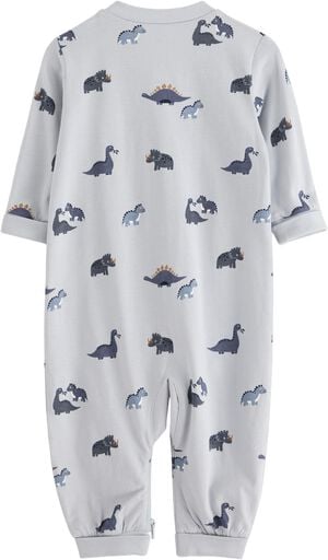 Behagelig pyjamas i bl&oslash;d bomuld med