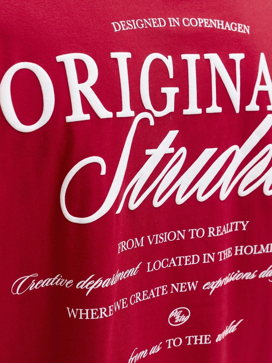 JORNORREBRO TYPO TEE SS CREW NECK N