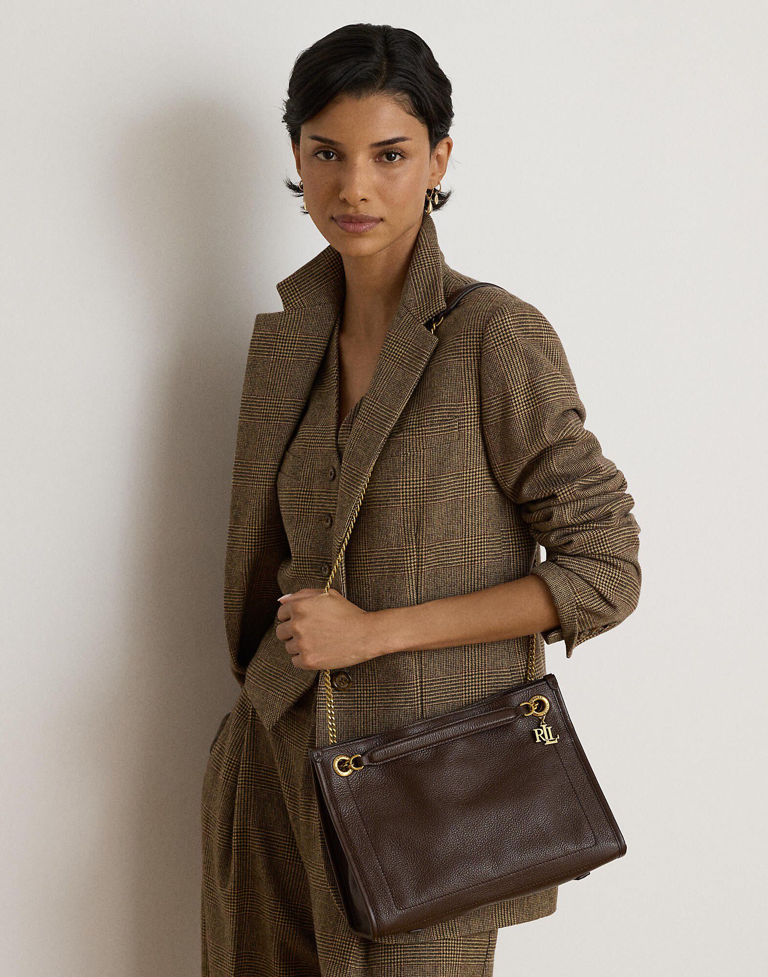 Pebbled Leather Medium Bradley Tote Bag