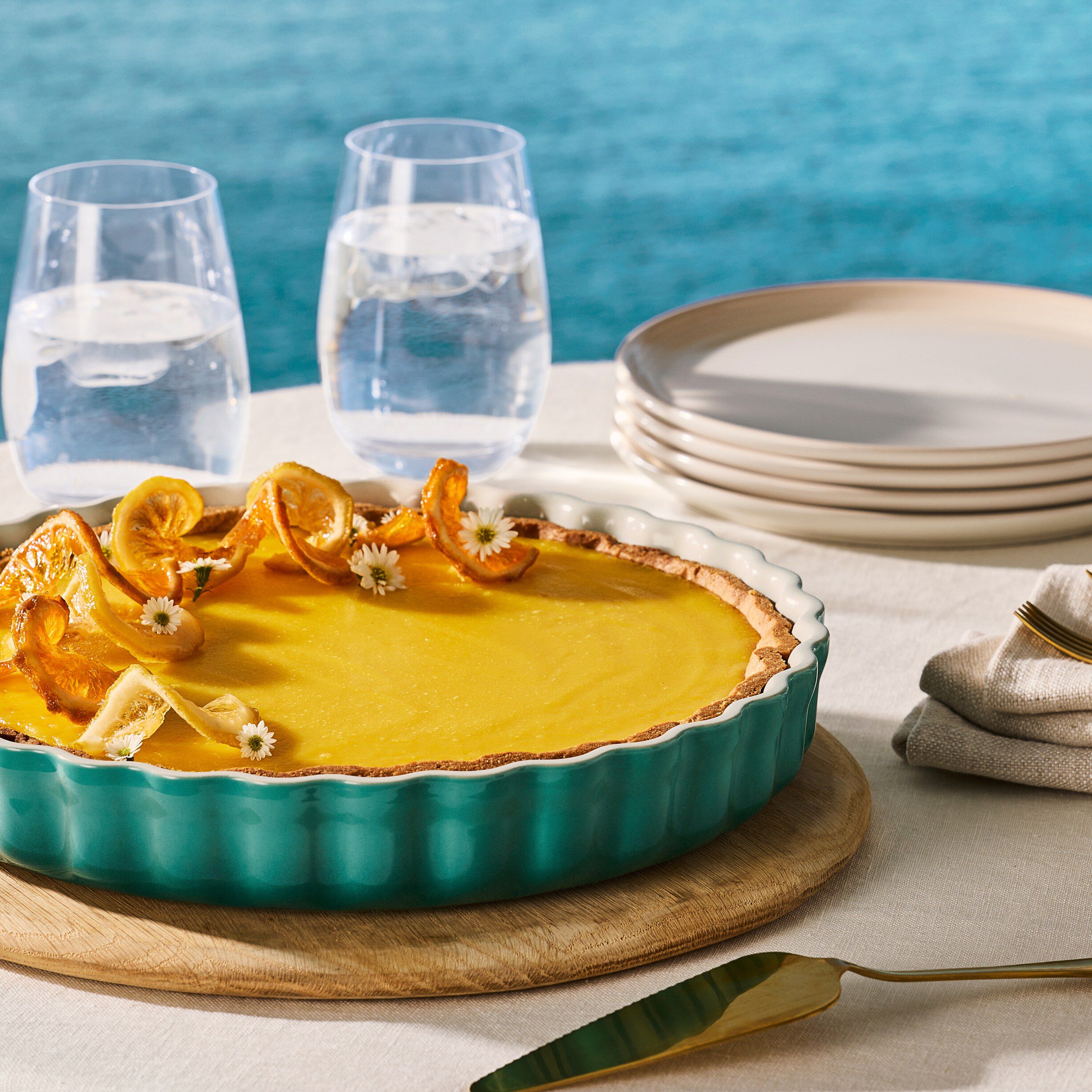 Her T&aelig;rtefad B. Riviera 28cm