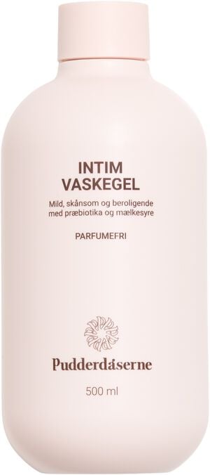 Pudderdåserne Intim Vaskegel 500 ml