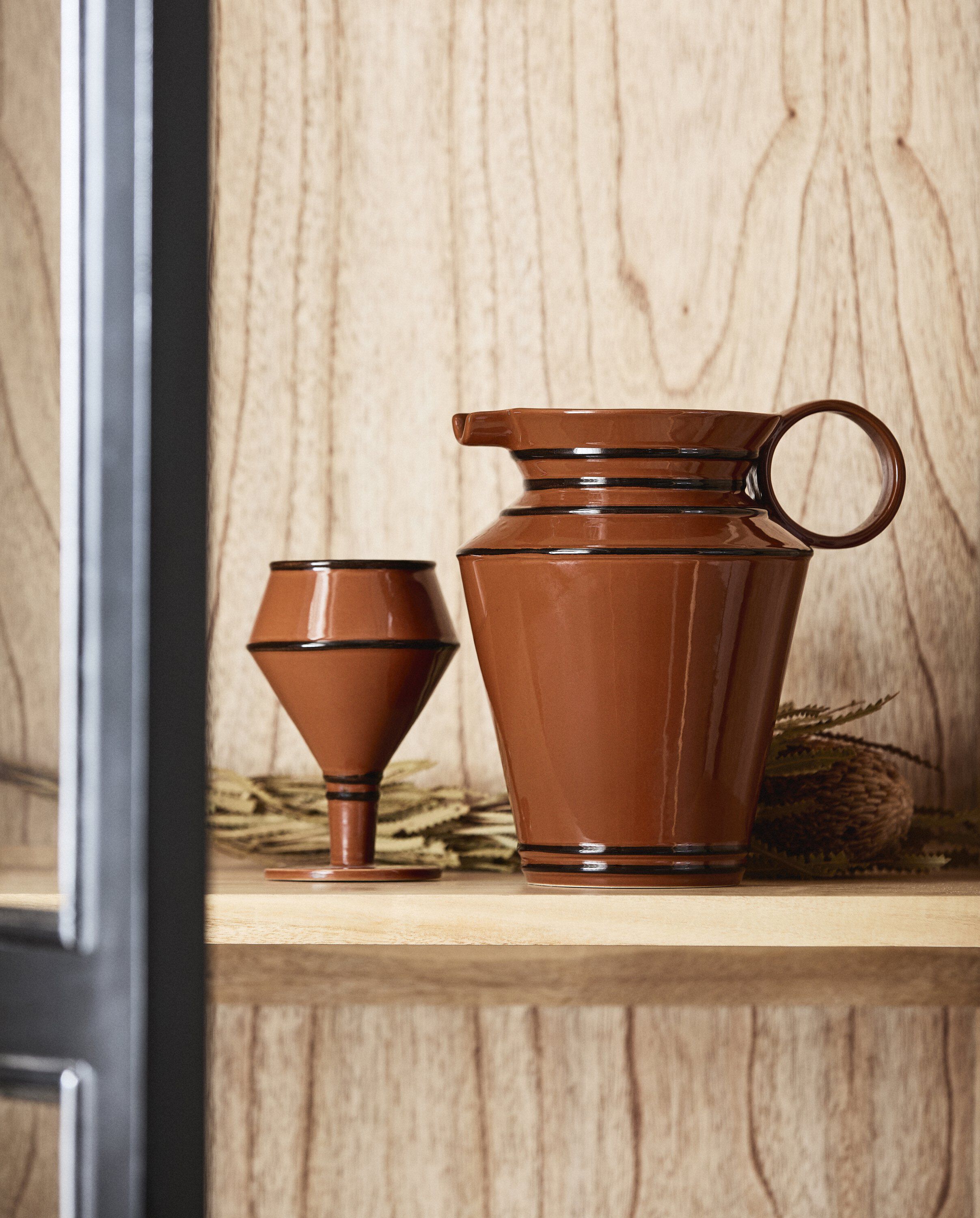 CAPPARIS wine cup - brown