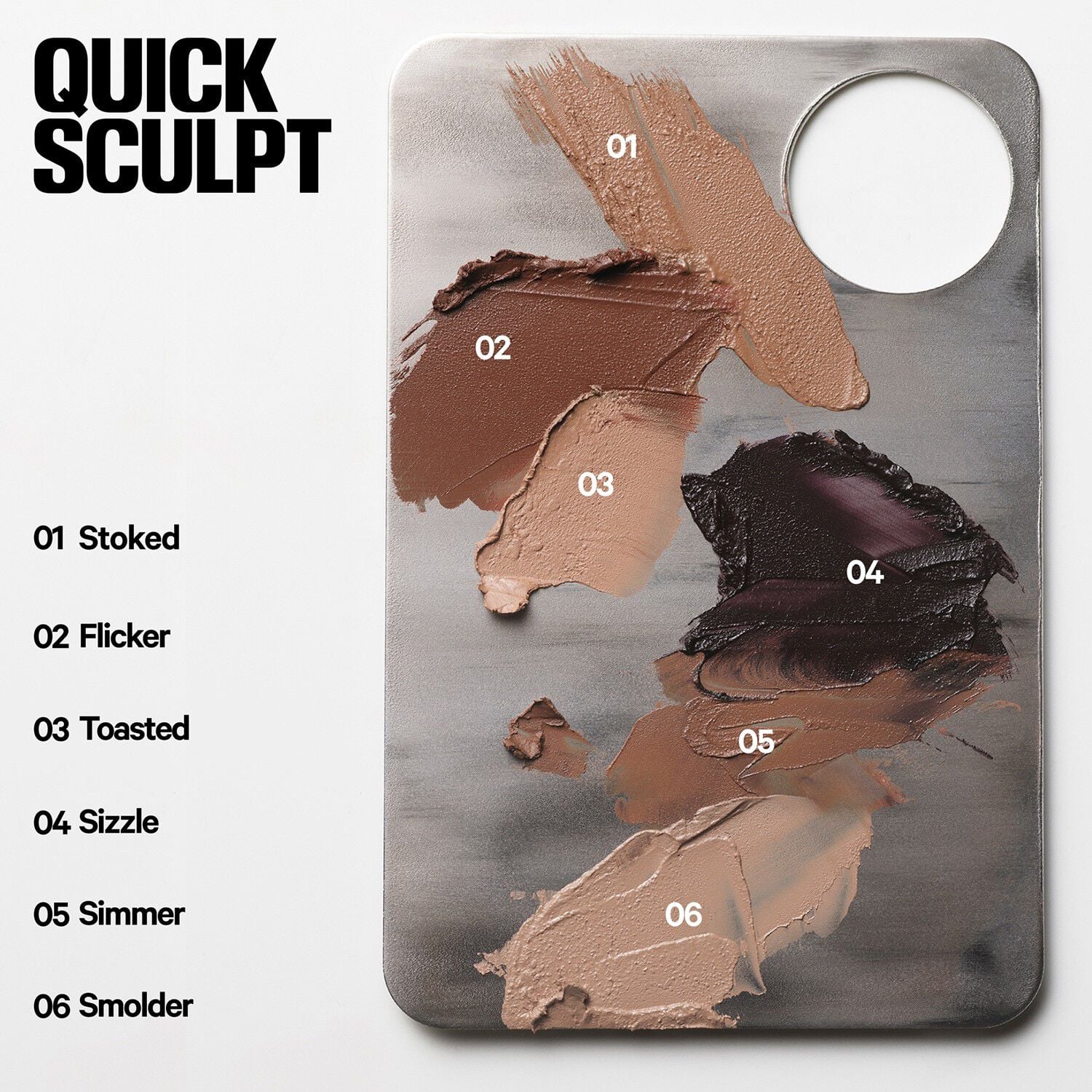 Quick Sculpt - Matt, kr&auml;migt konturstick