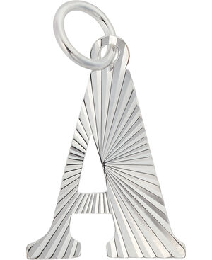 Reflection Letters, gold-plated sterling silver-A