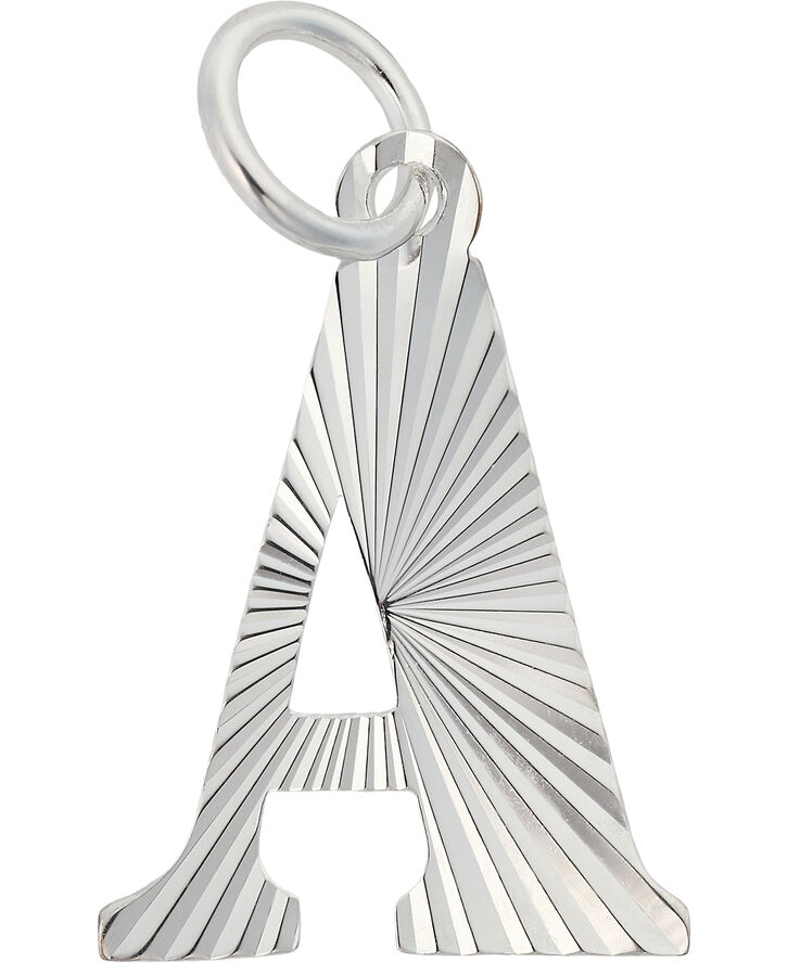 Reflection Letters, gold-plated sterling silver-A