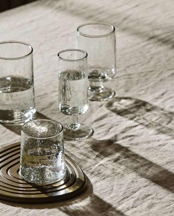 VITA drinking glass - clear